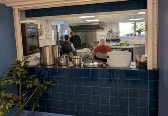 The kitchen at Exchange